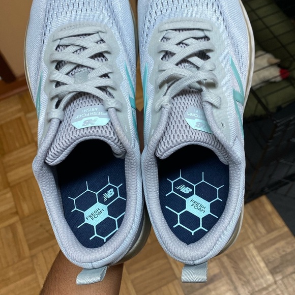 New Balance Fresh Foam Arishi V3 Grey/Blue - Picture 16 of 17